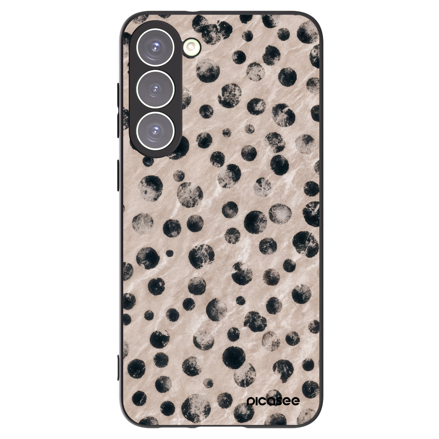 Picasee crna silikonska maskica za Samsung Galaxy S23+ 5G - Inked