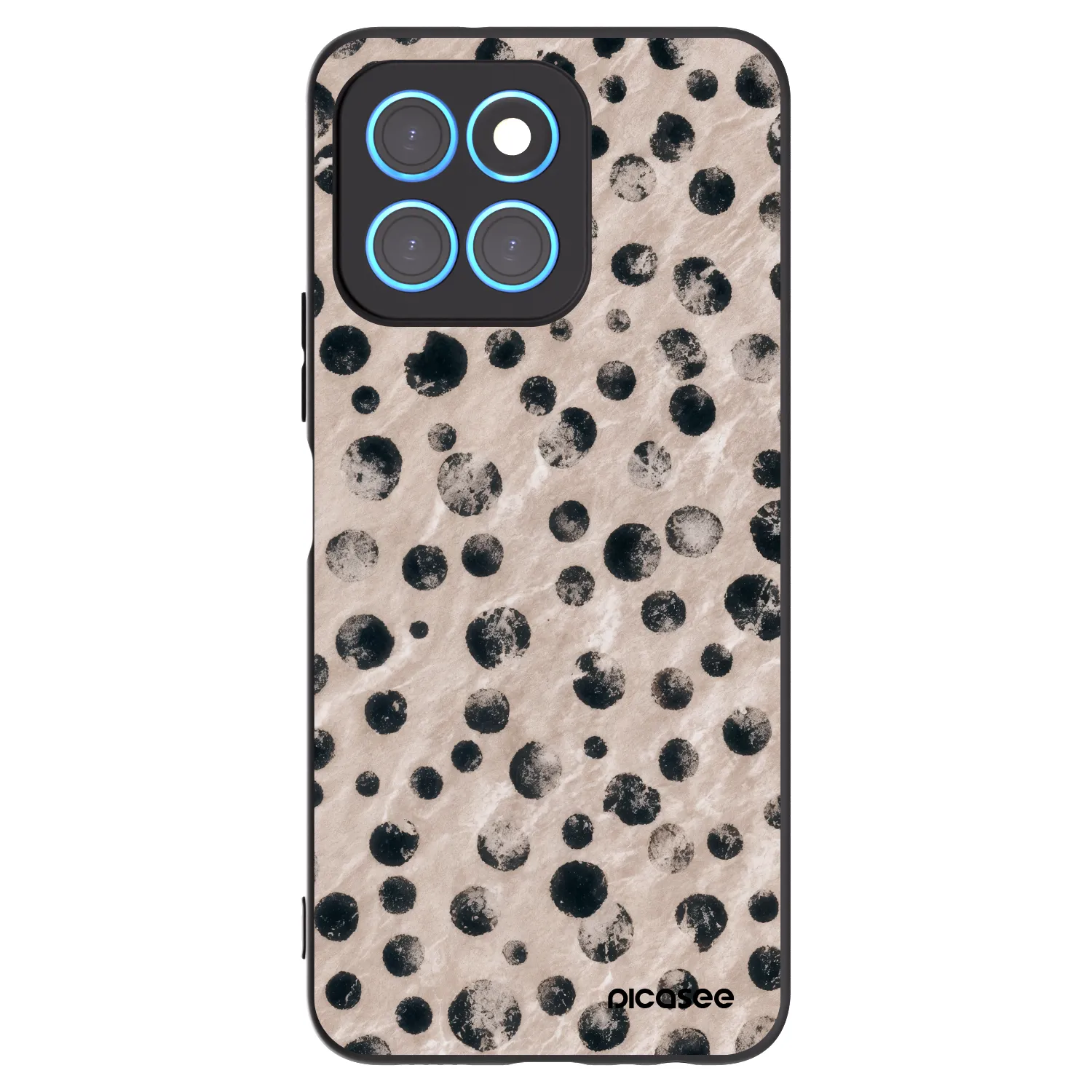 Picasee crna silikonska maskica za Honor X6 - Inked