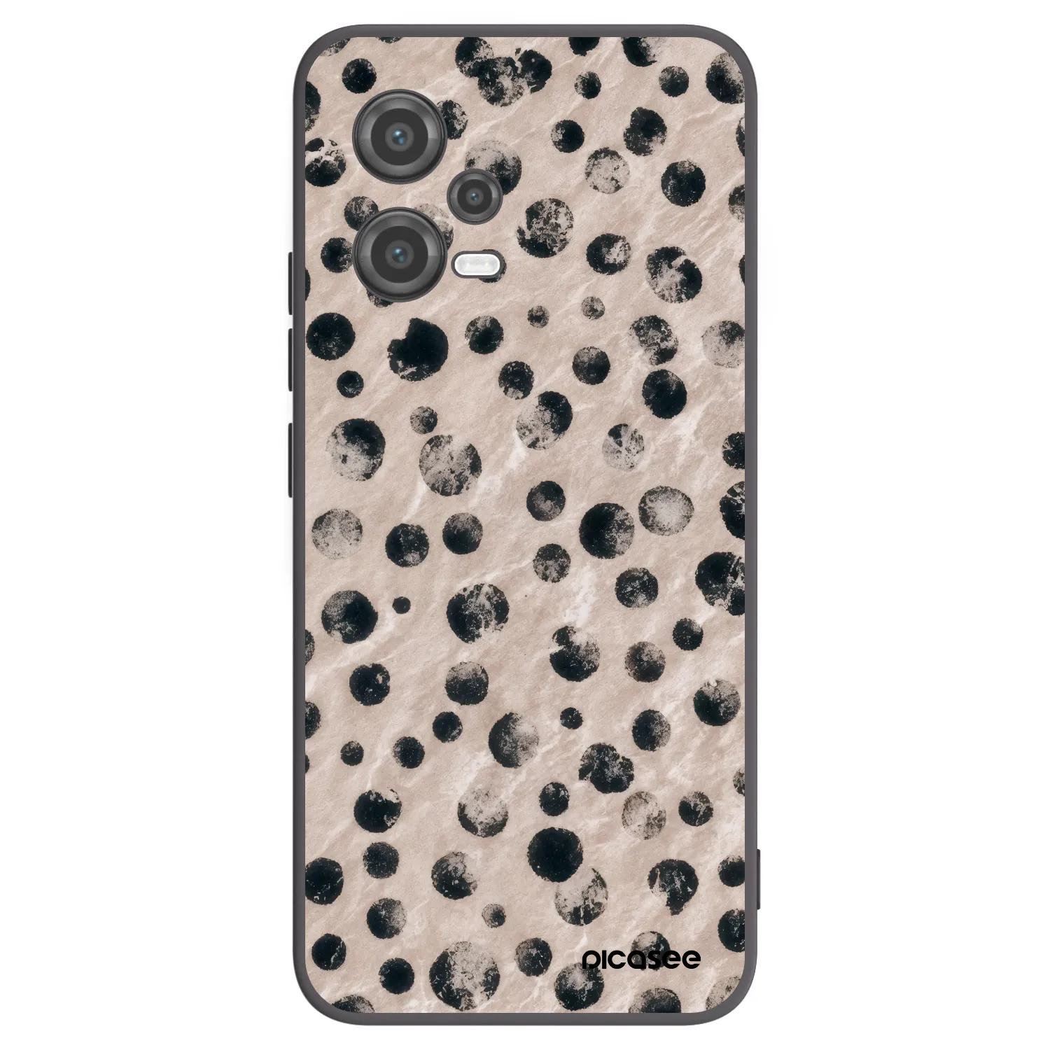 Picasee crna silikonska maskica za Xiaomi Poco X5 - Inked
