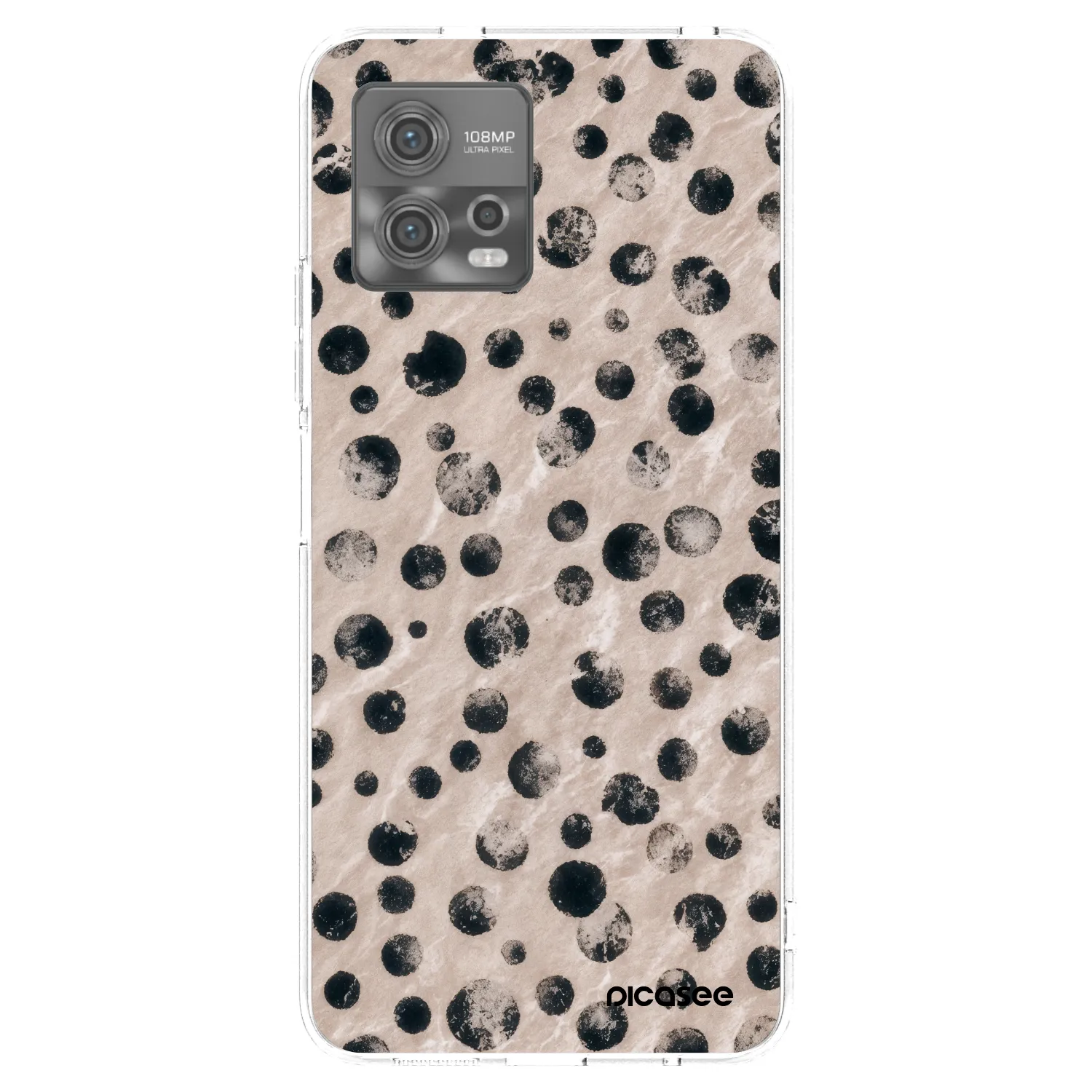 Picasee silikonska prozirna maskica za Motorola Moto G72 - Inked