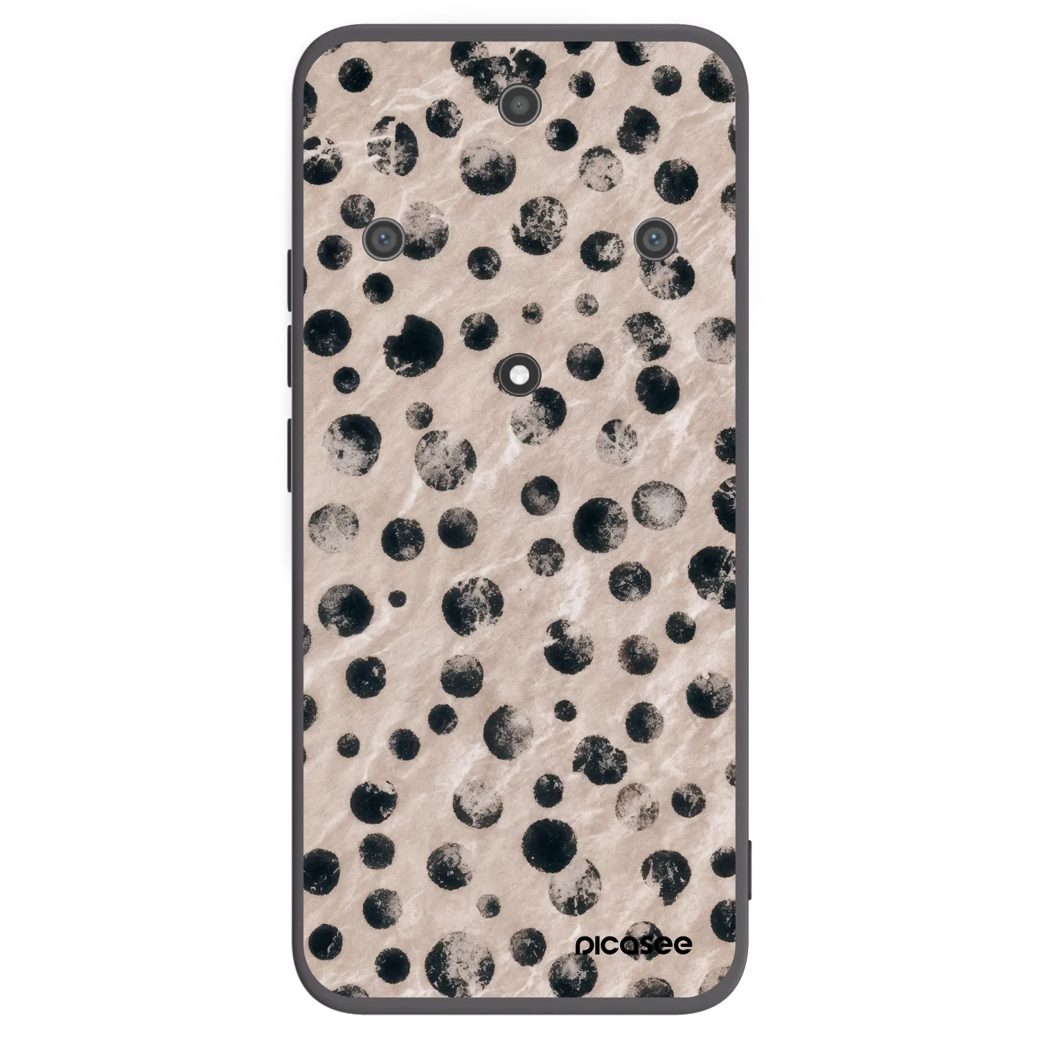 Picasee crna silikonska maskica za Honor Magic5 Lite 5G - Inked