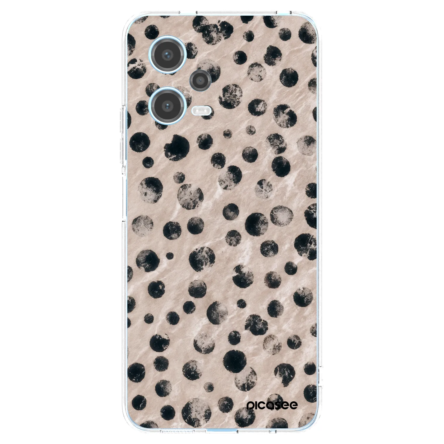 Picasee silikonska prozirna maskica za Xiaomi Redmi Note 12 5G - Inked