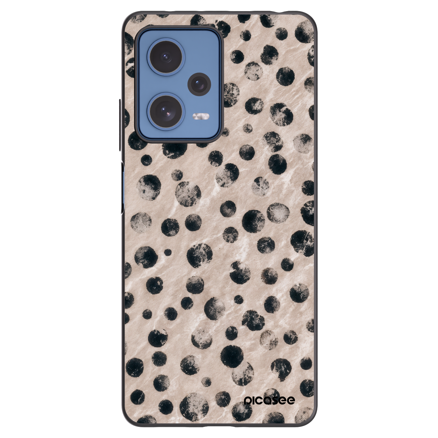 Picasee crna silikonska maskica za Xiaomi Redmi Note 12 Pro 5G - Inked