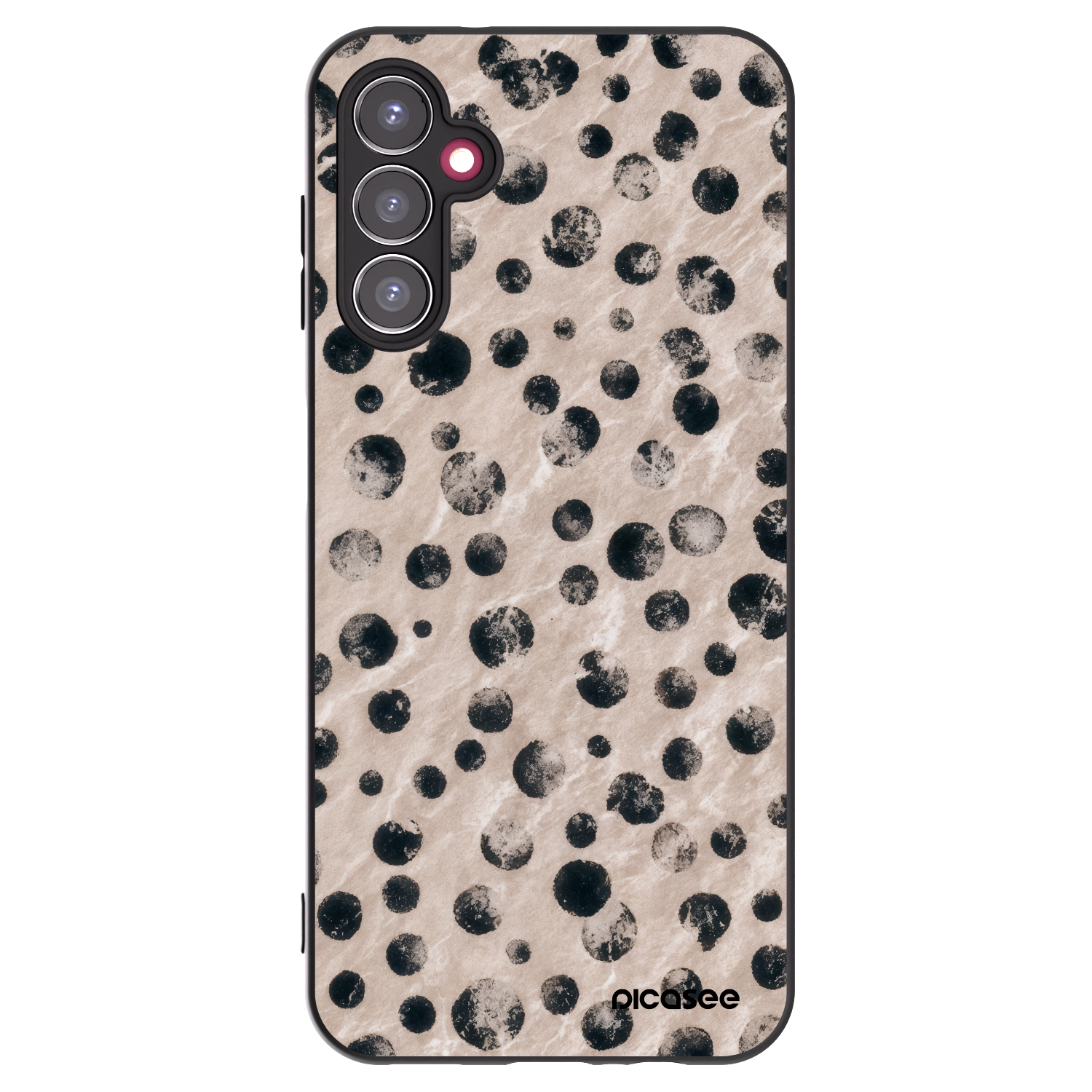 Picasee crna silikonska maskica za Samsung Galaxy A14 4G A145R - Inked