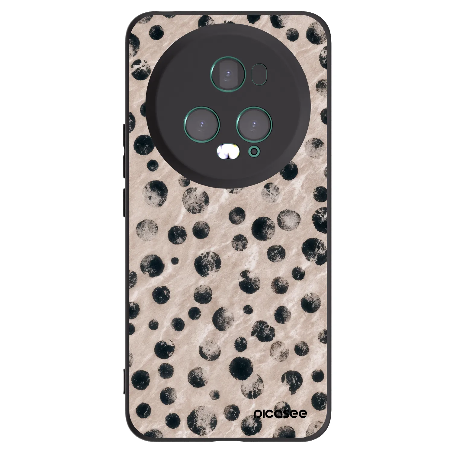 Picasee crna silikonska maskica za Honor Magic5 Pro - Inked