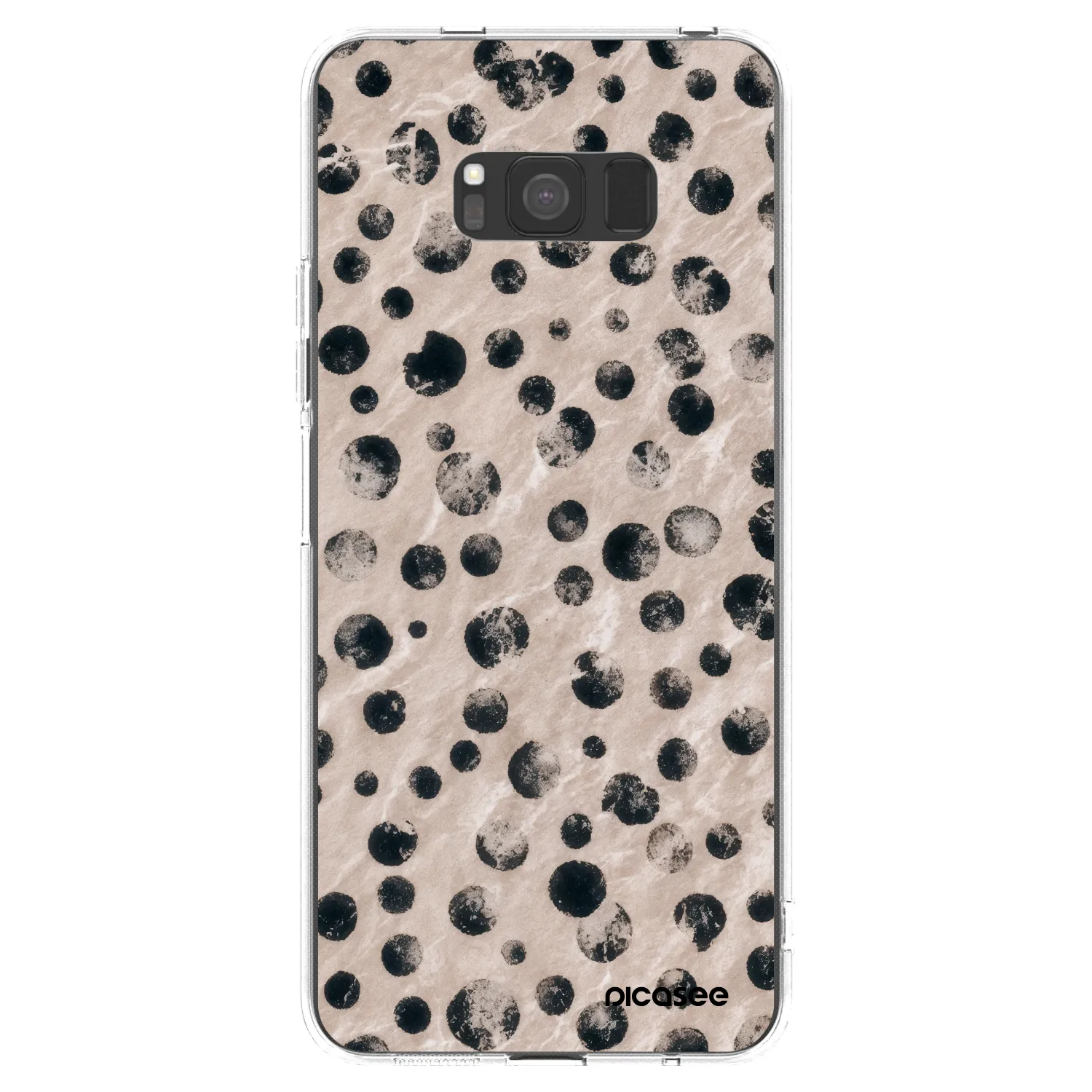 Picasee silikonska prozirna maskica za Samsung Galaxy S8 G950F - Inked