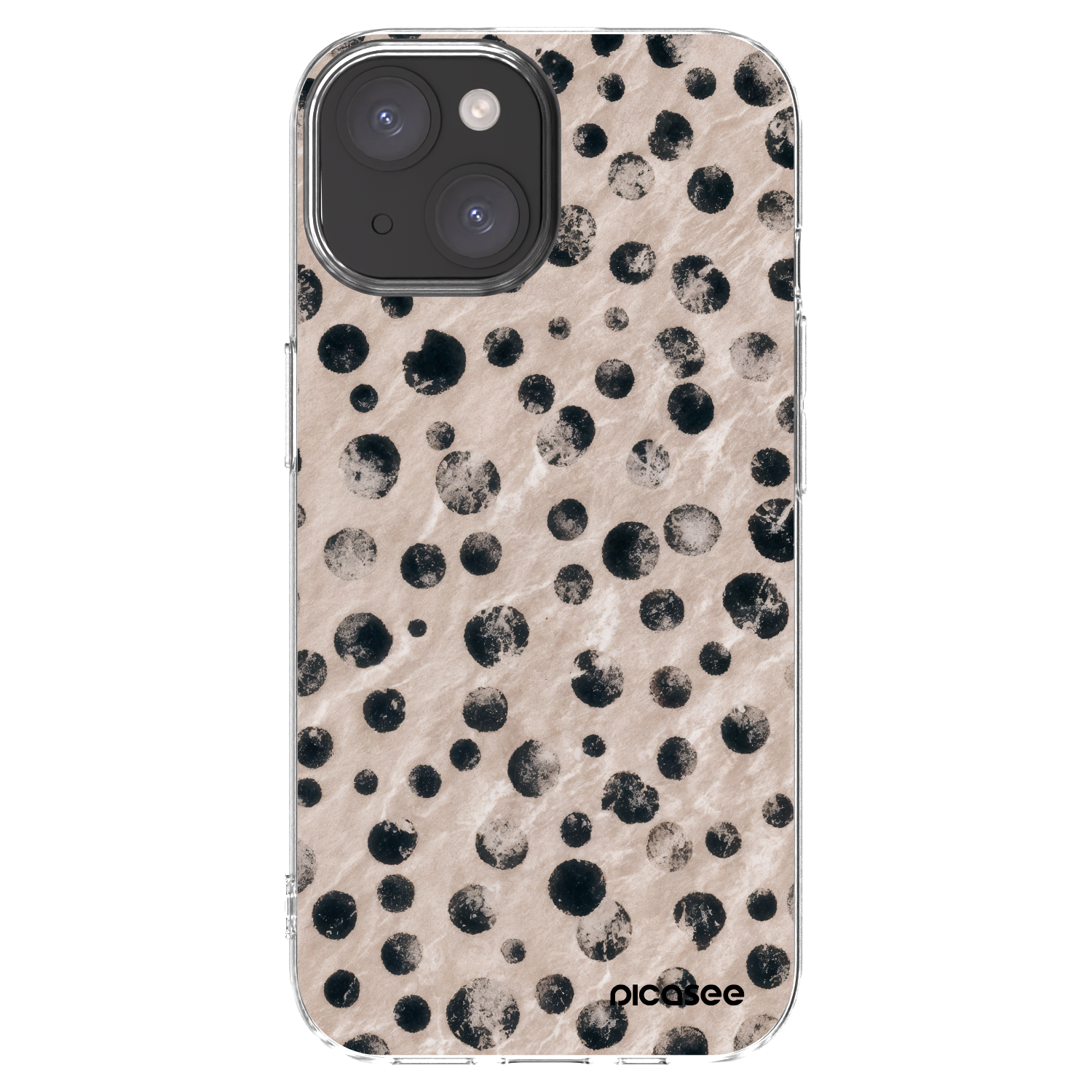 Picasee silikonska prozirna maskica za Apple iPhone 15 - Inked