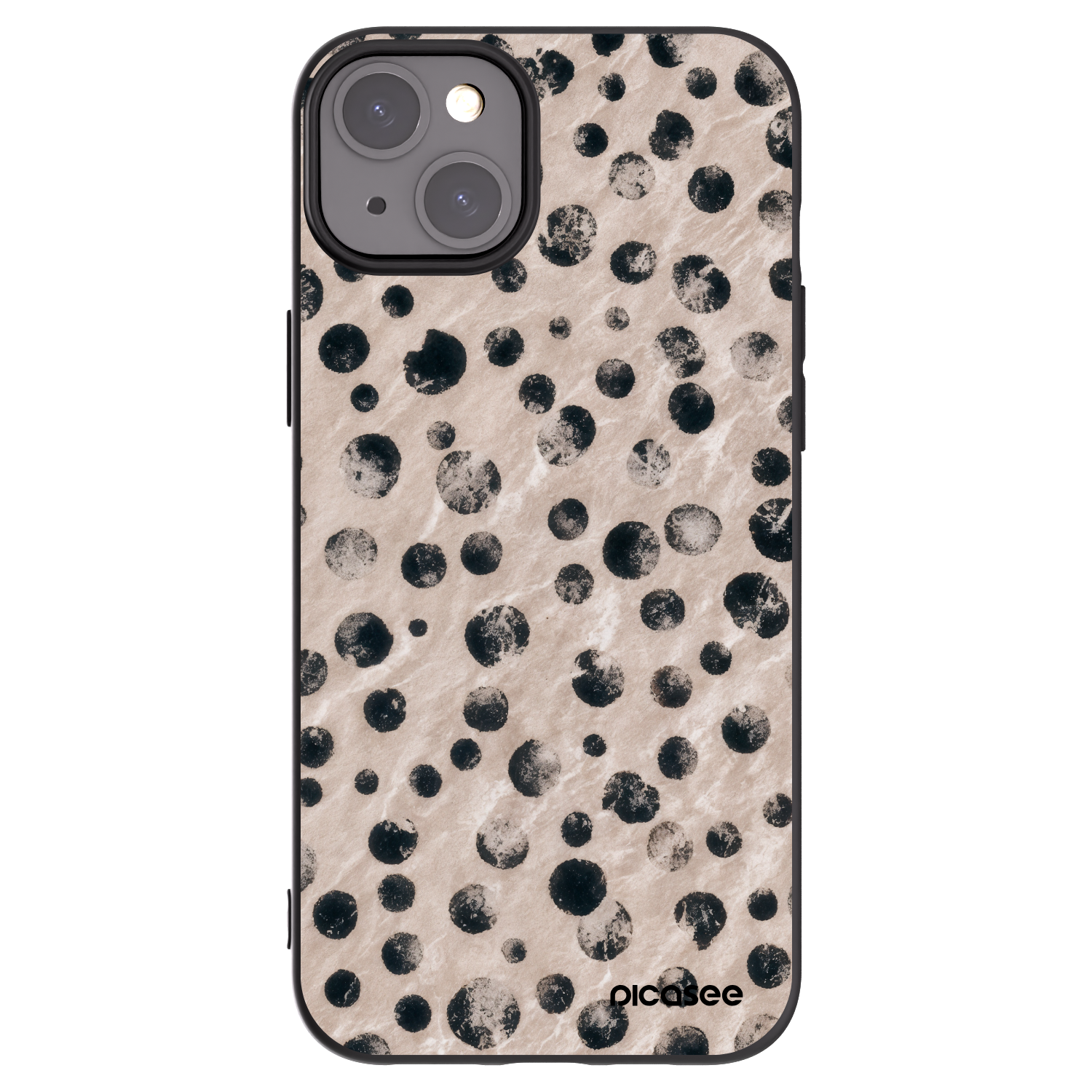 Picasee crna silikonska maskica za Apple iPhone 15 Plus - Inked