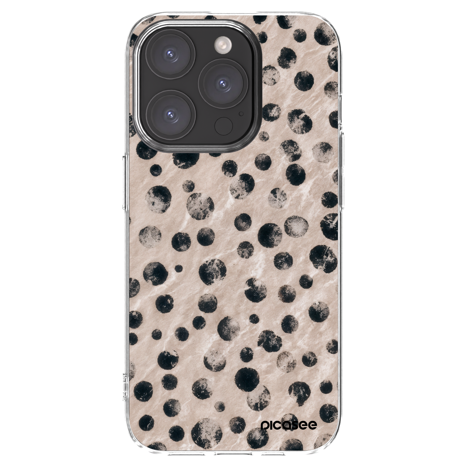 Picasee silikonska prozirna maskica za Apple iPhone 15 Pro - Inked