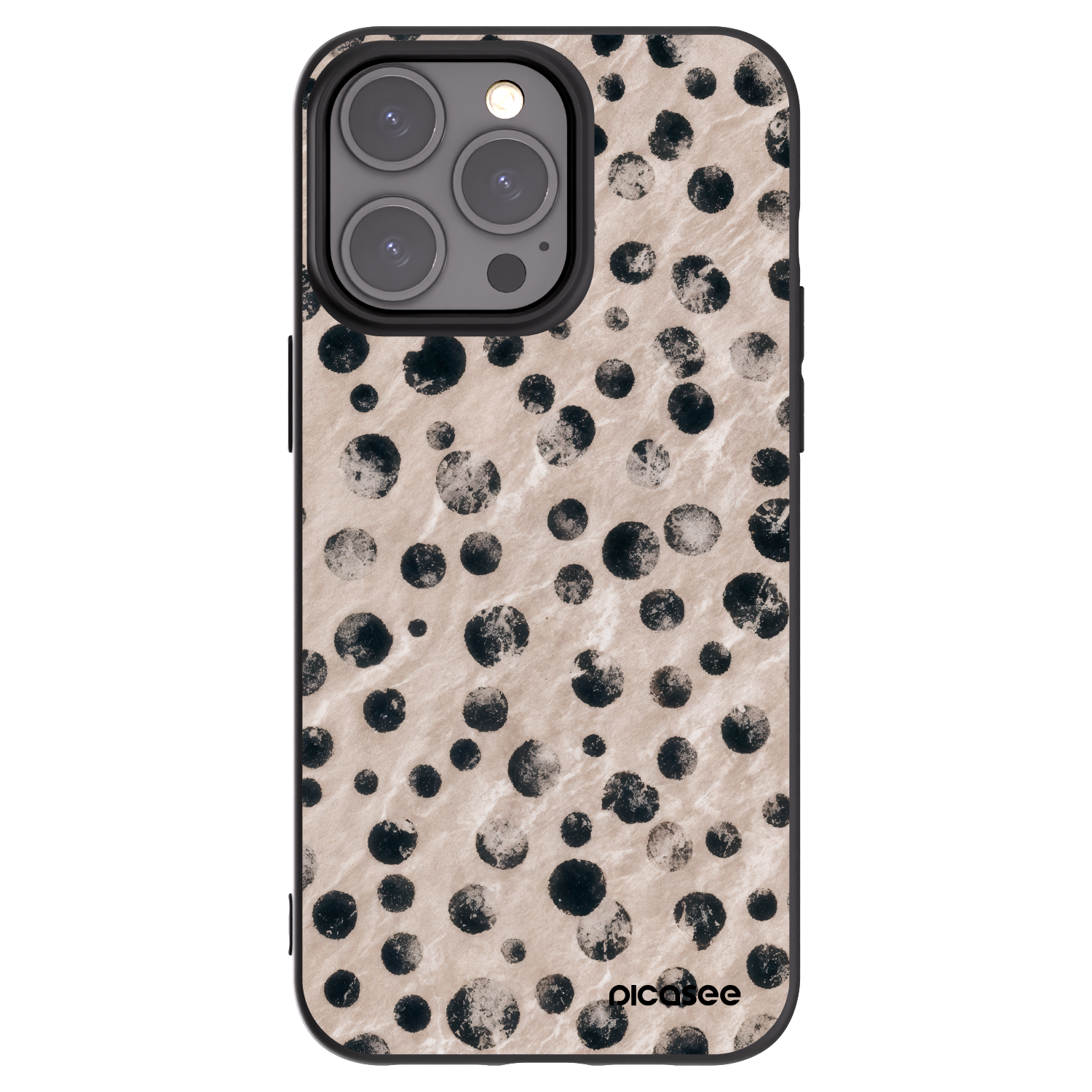 Picasee crna silikonska maskica za Apple iPhone 15 Pro Max - Inked