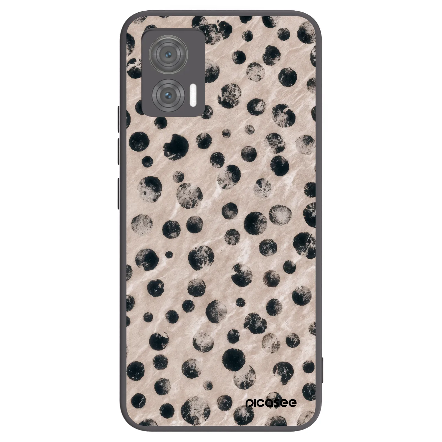 Picasee crna silikonska maskica za Motorola Edge 30 Neo - Inked