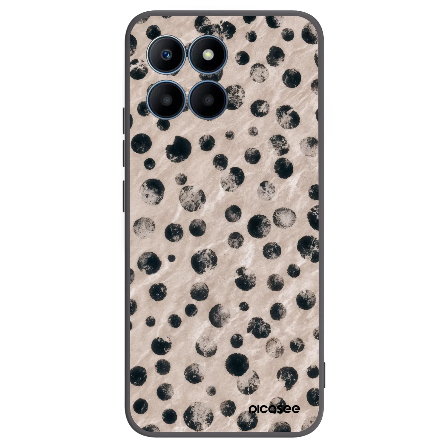 Picasee crna silikonska maskica za Honor 70 Lite - Inked