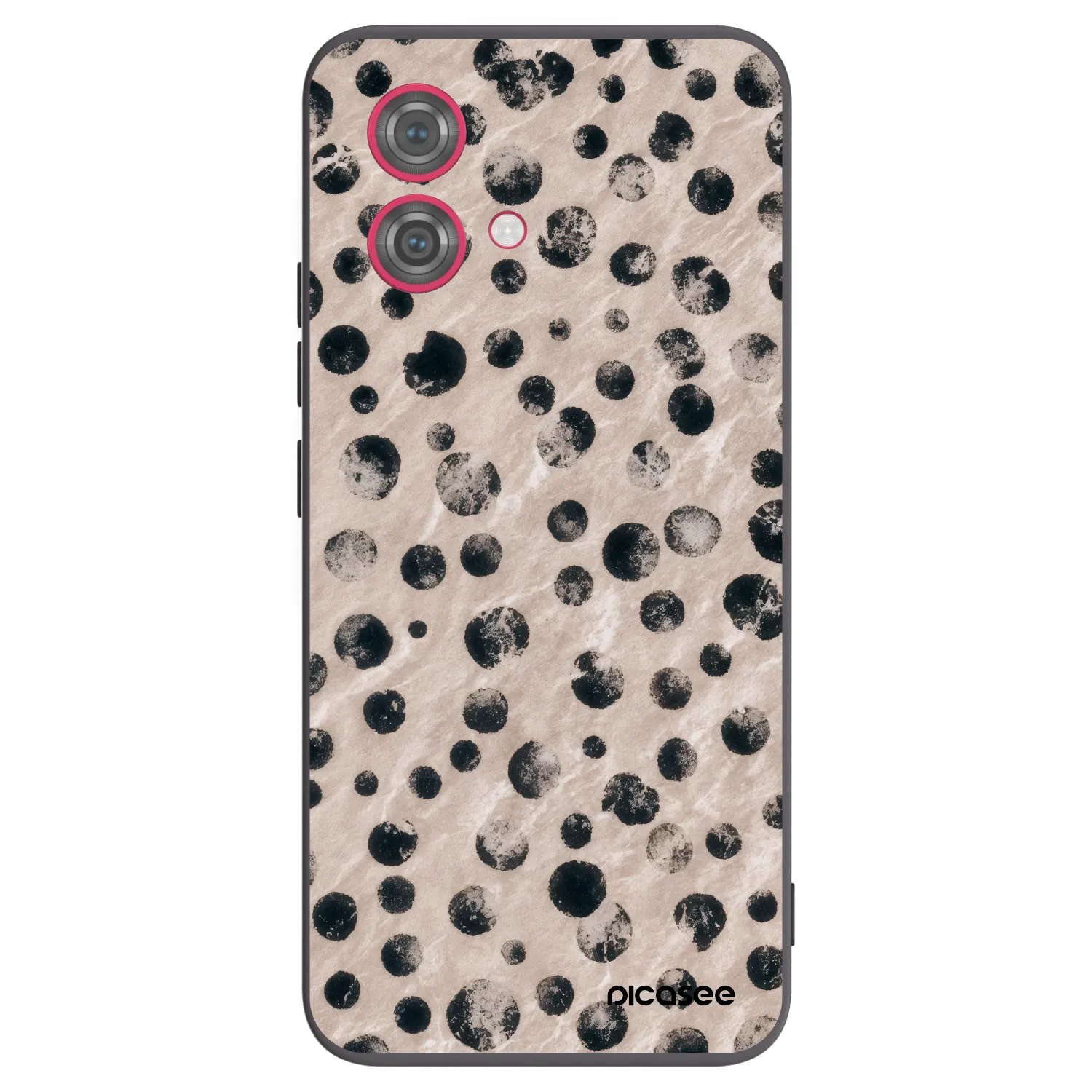 Picasee crna silikonska maskica za Motorola Moto G84 5G - Inked