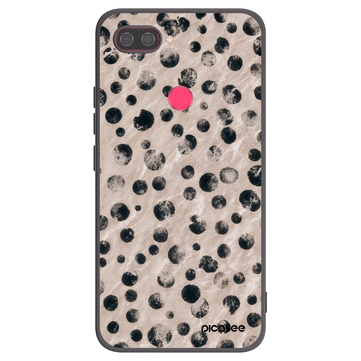 Picasee crna silikonska maskica za Xiaomi Mi 8 Lite - Inked