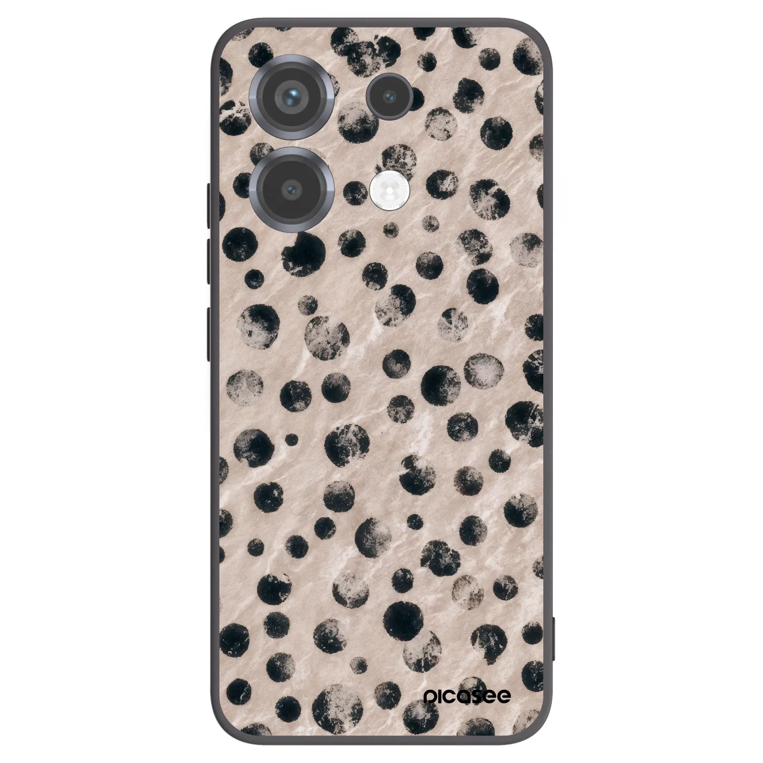 Picasee crna silikonska maskica za Xiaomi Poco X6 - Inked