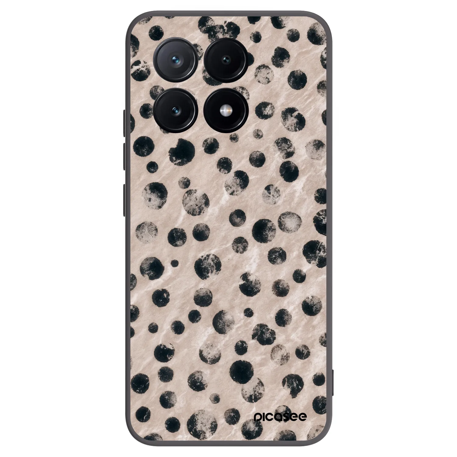 Picasee crna silikonska maskica za Xiaomi Poco X6 Pro - Inked