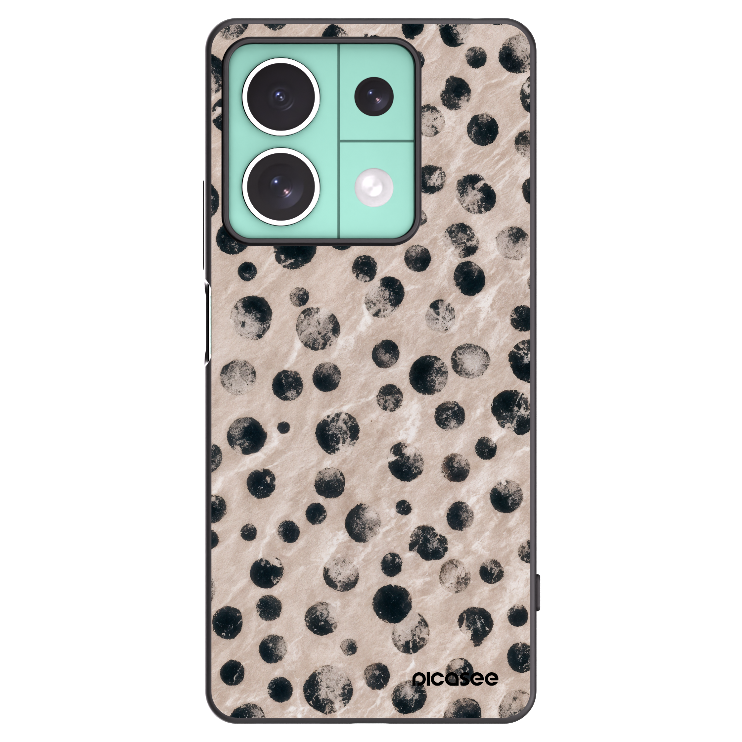Picasee crna silikonska maskica za Xiaomi Redmi Note 13 5G - Inked