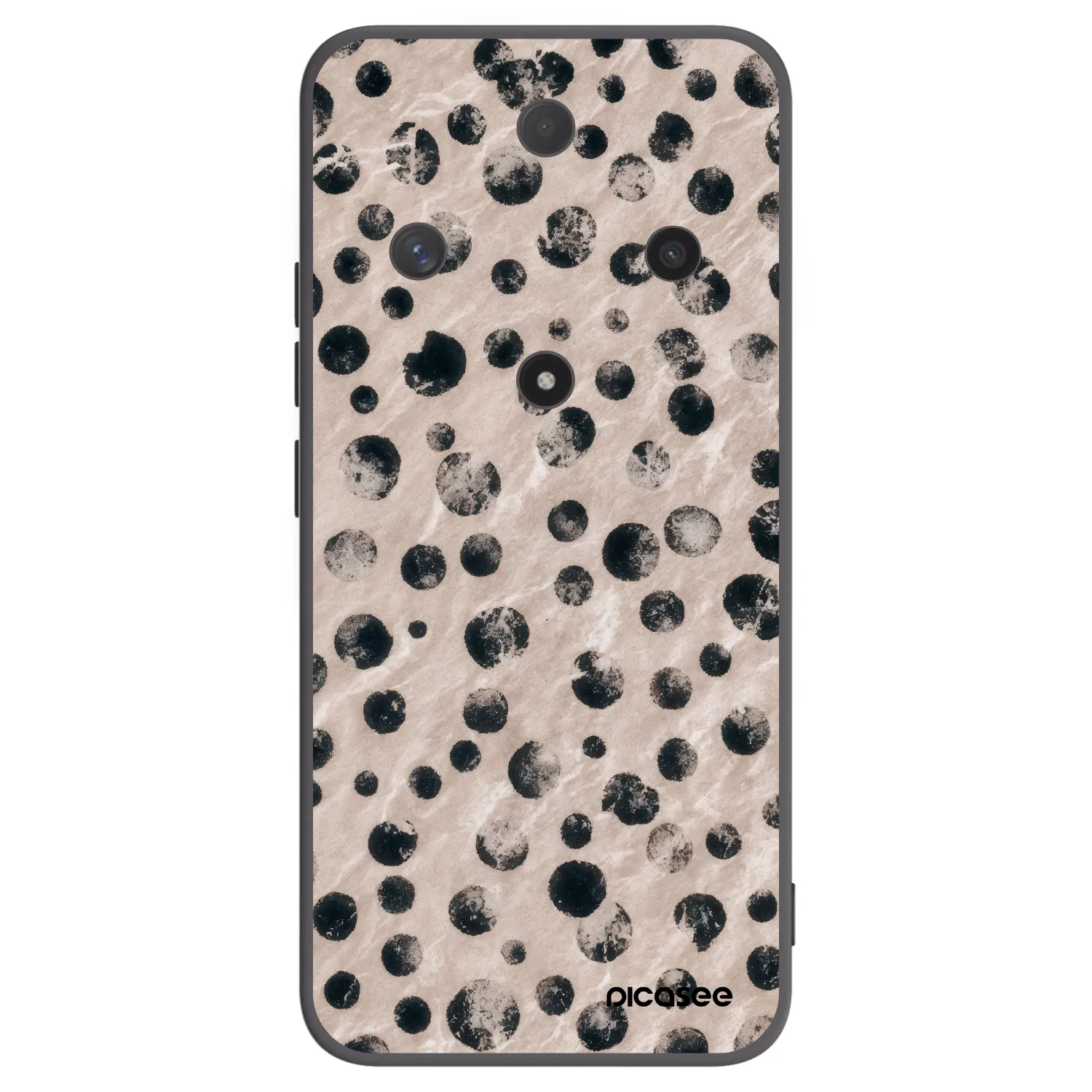 Picasee crna silikonska maskica za Honor Magic6 Lite 5G - Inked