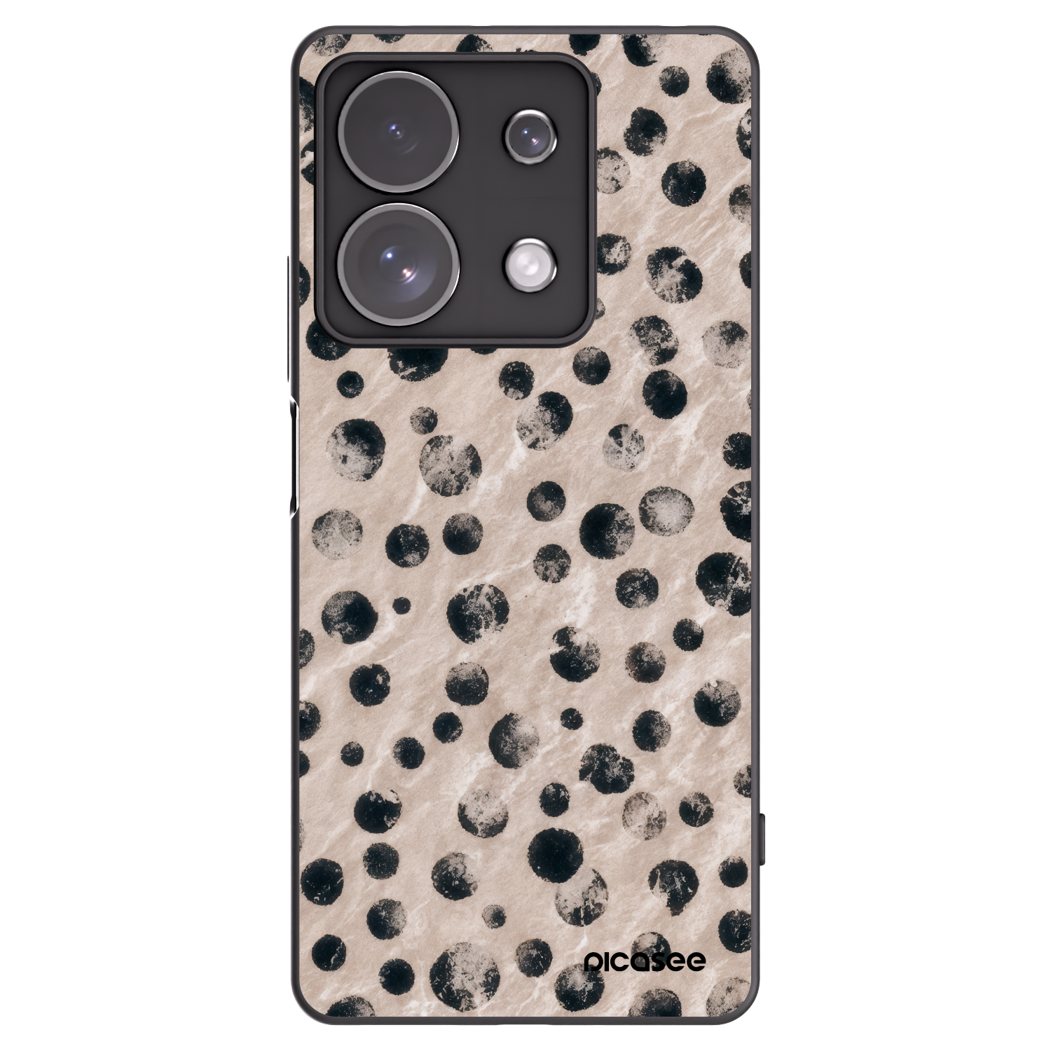 Picasee crna silikonska maskica za Xiaomi Redmi Note 13 Pro 4G - Inked