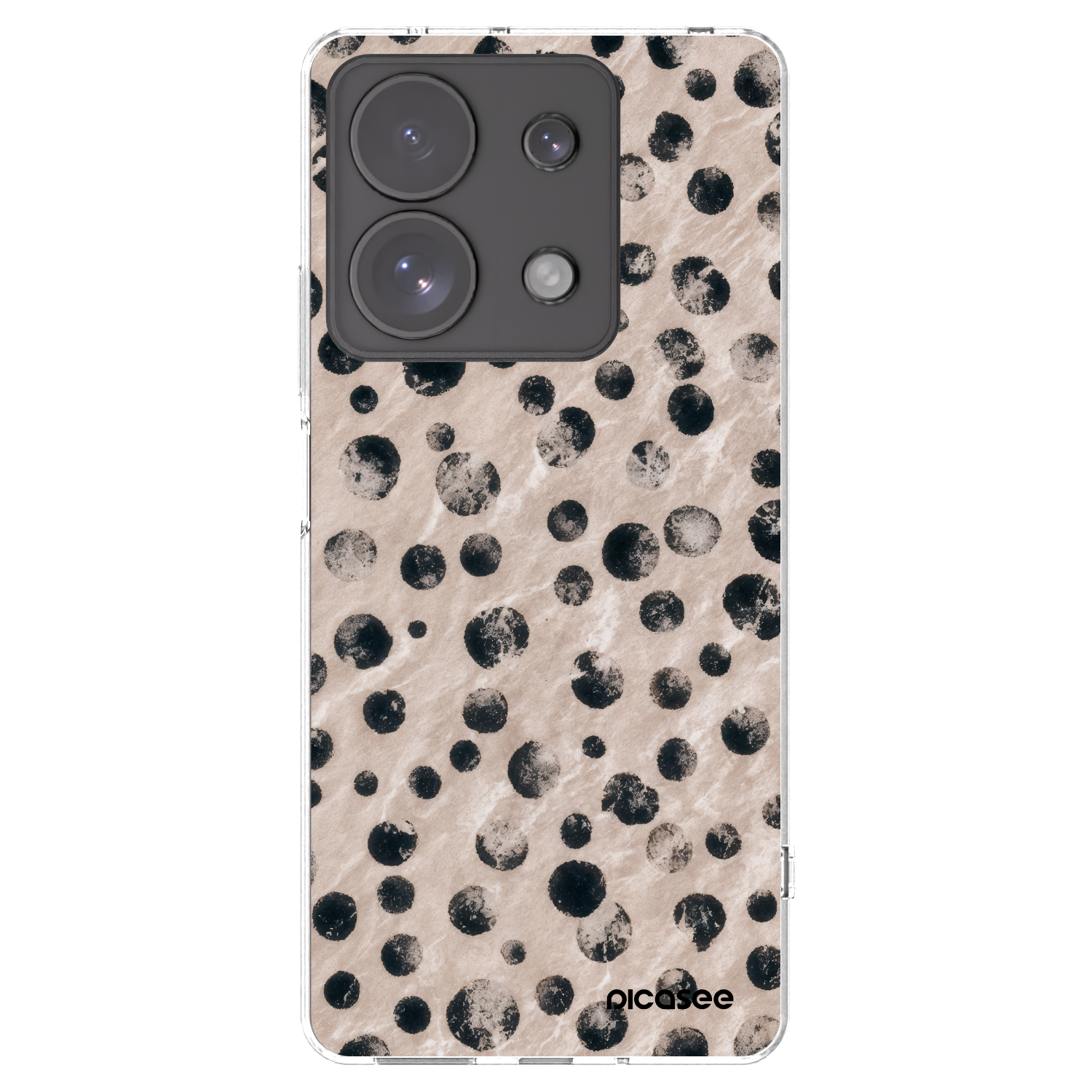 Picasee silikonska prozirna maskica za Xiaomi Redmi Note 13 Pro 4G - Inked
