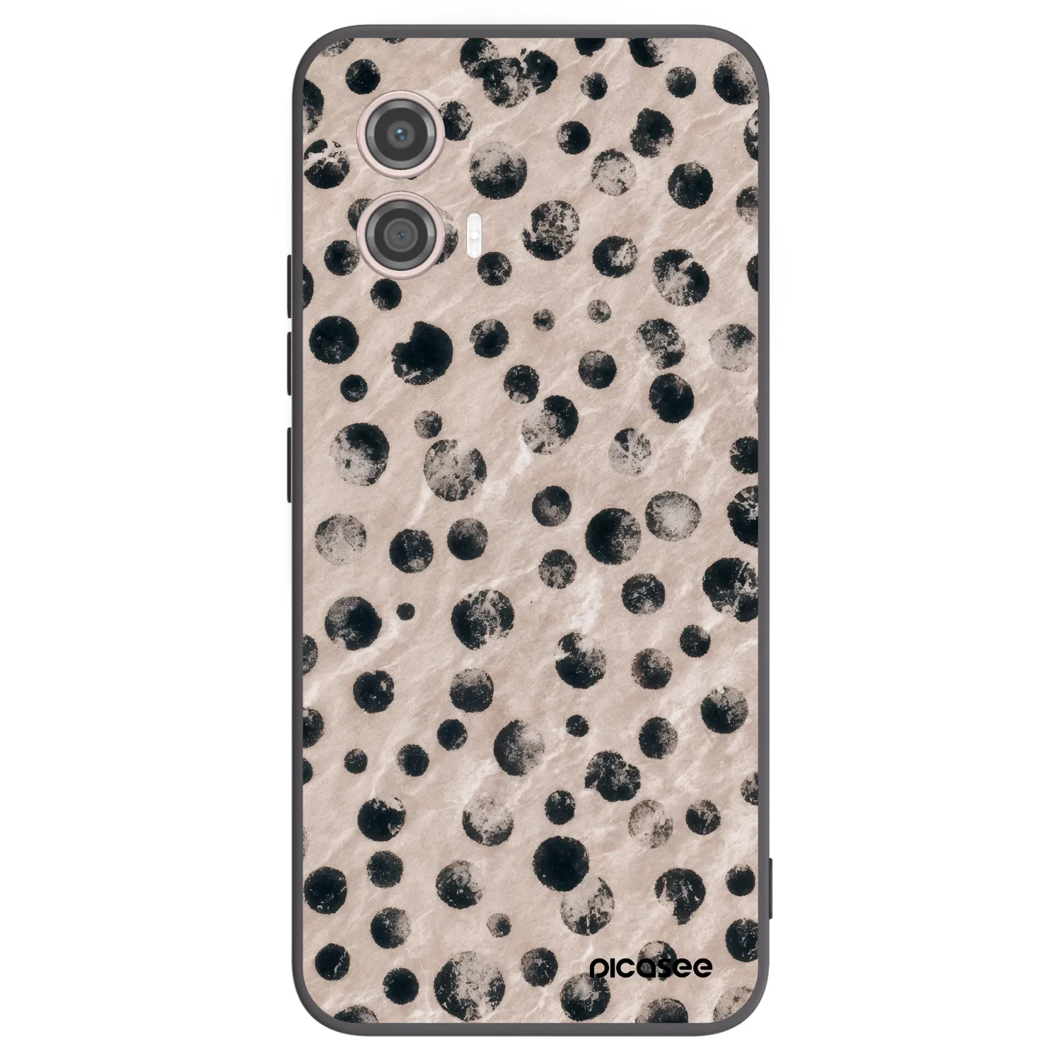 Picasee crna silikonska maskica za Motorola Moto G53 5G - Inked