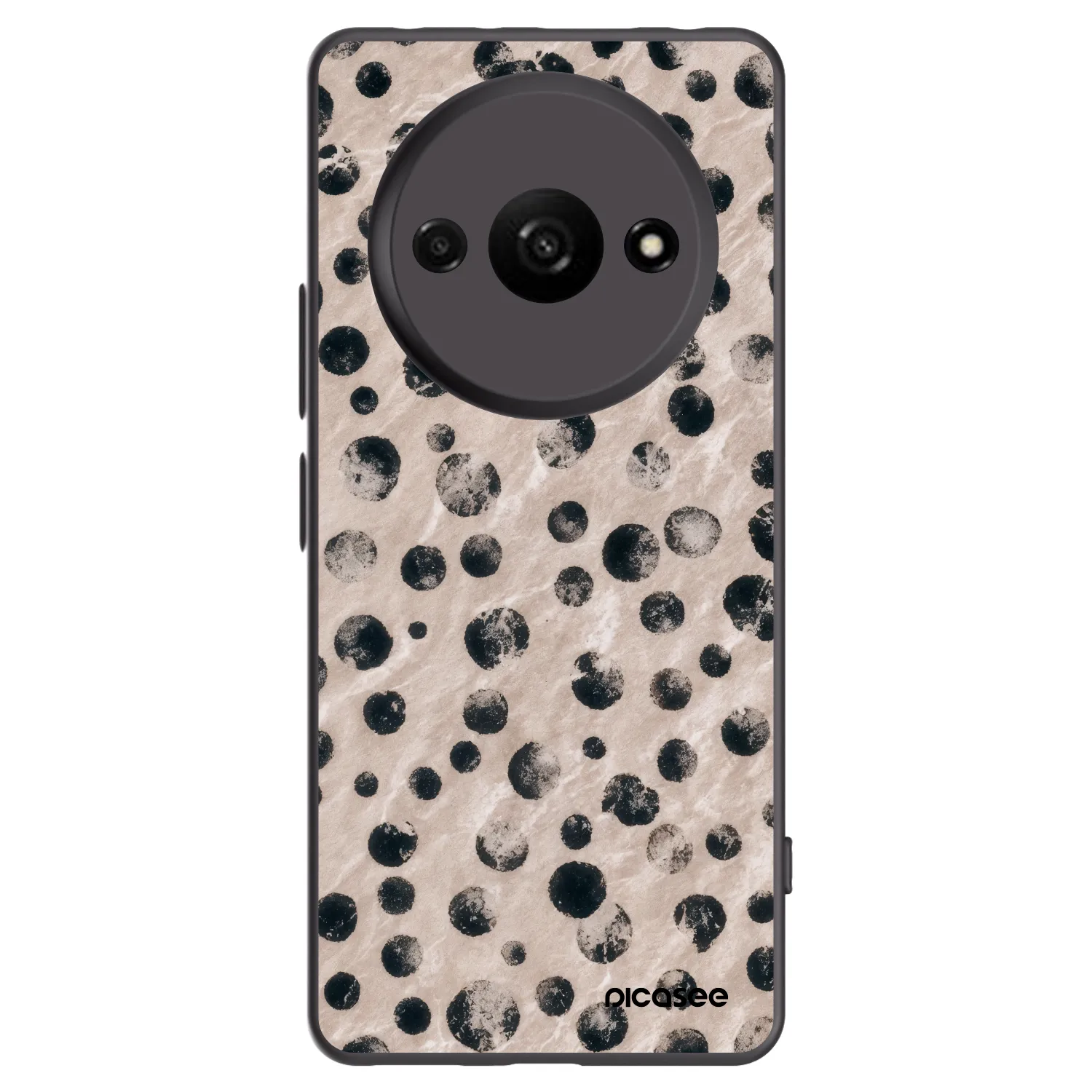 Picasee crna silikonska maskica za Xiaomi Redmi A3 - Inked