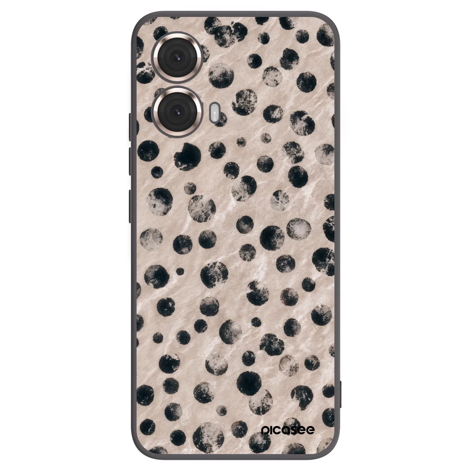 Picasee crna silikonska maskica za Motorola Moto G85 - Inked