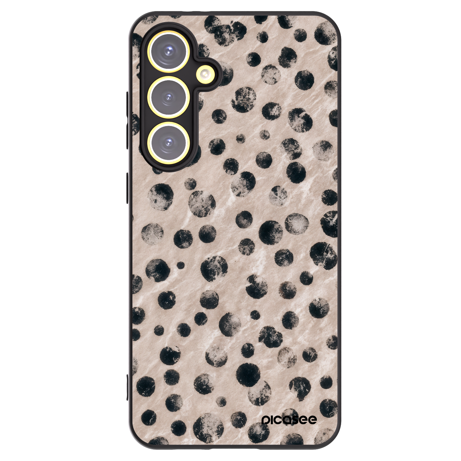 Picasee crna silikonska maskica za Samsung Galaxy S24 FE S721B - Inked