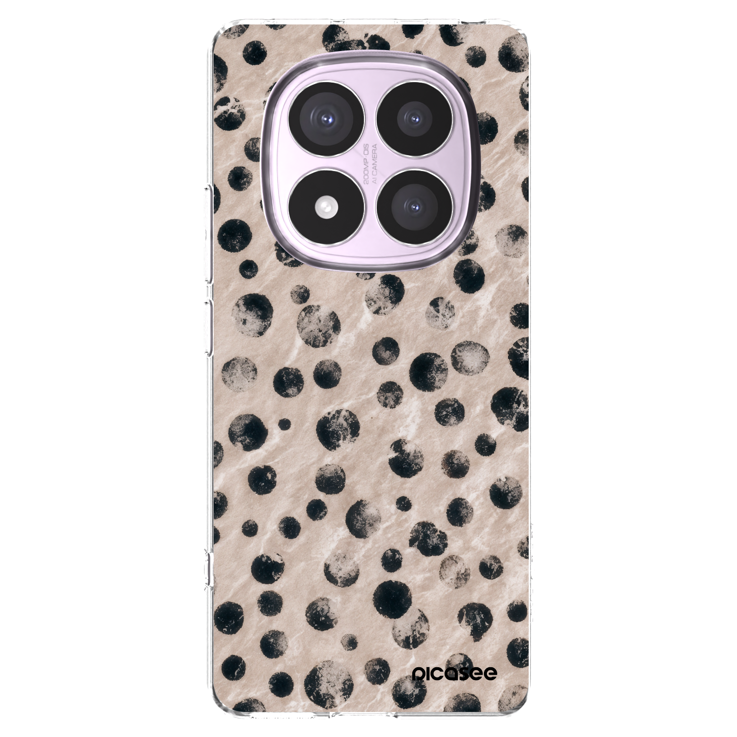 Picasee silikonska prozirna maskica za Xiaomi Redmi Note 14 Pro 5G - Inked