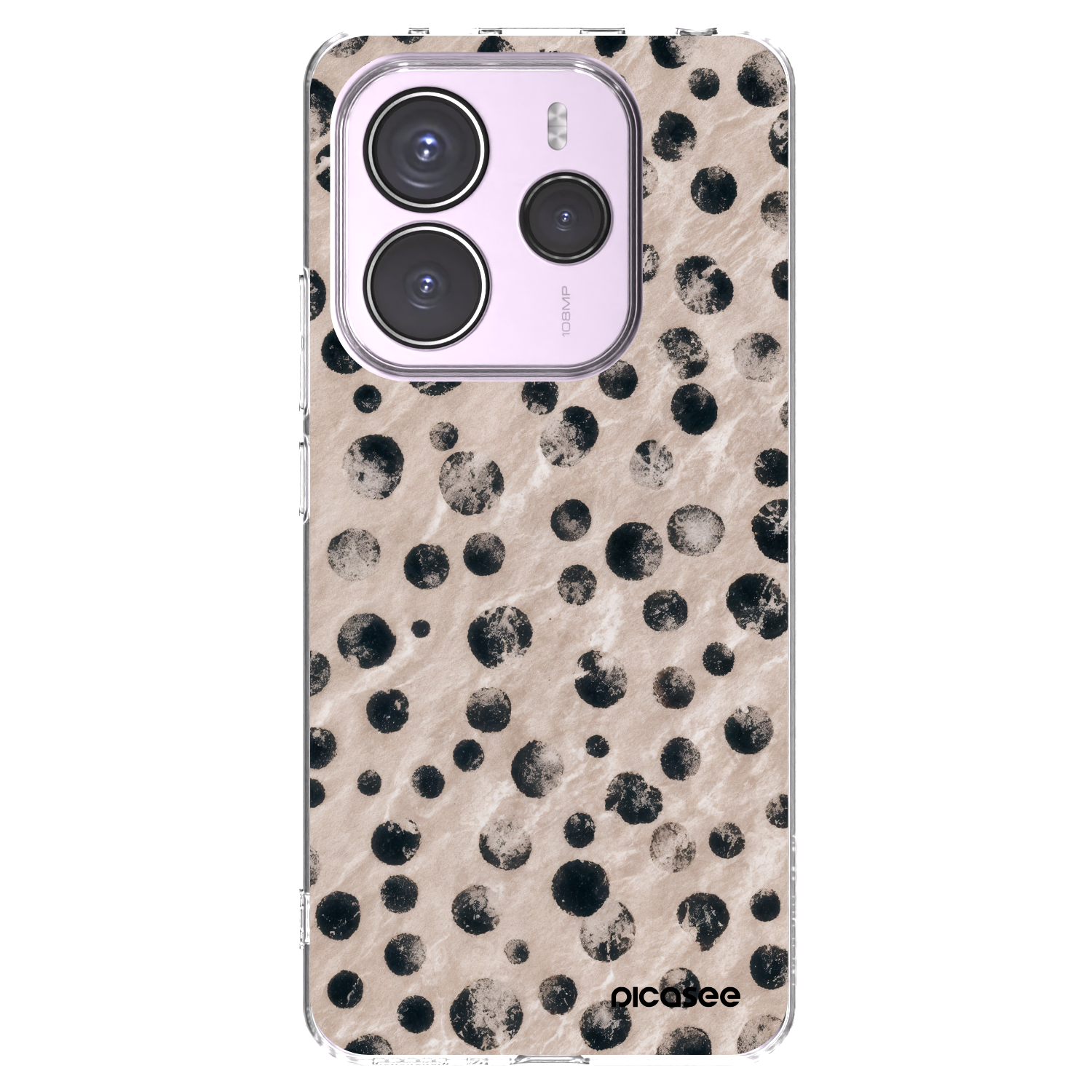 Picasee silikonska prozirna maskica za Xiaomi Redmi Note 14 5G - Inked
