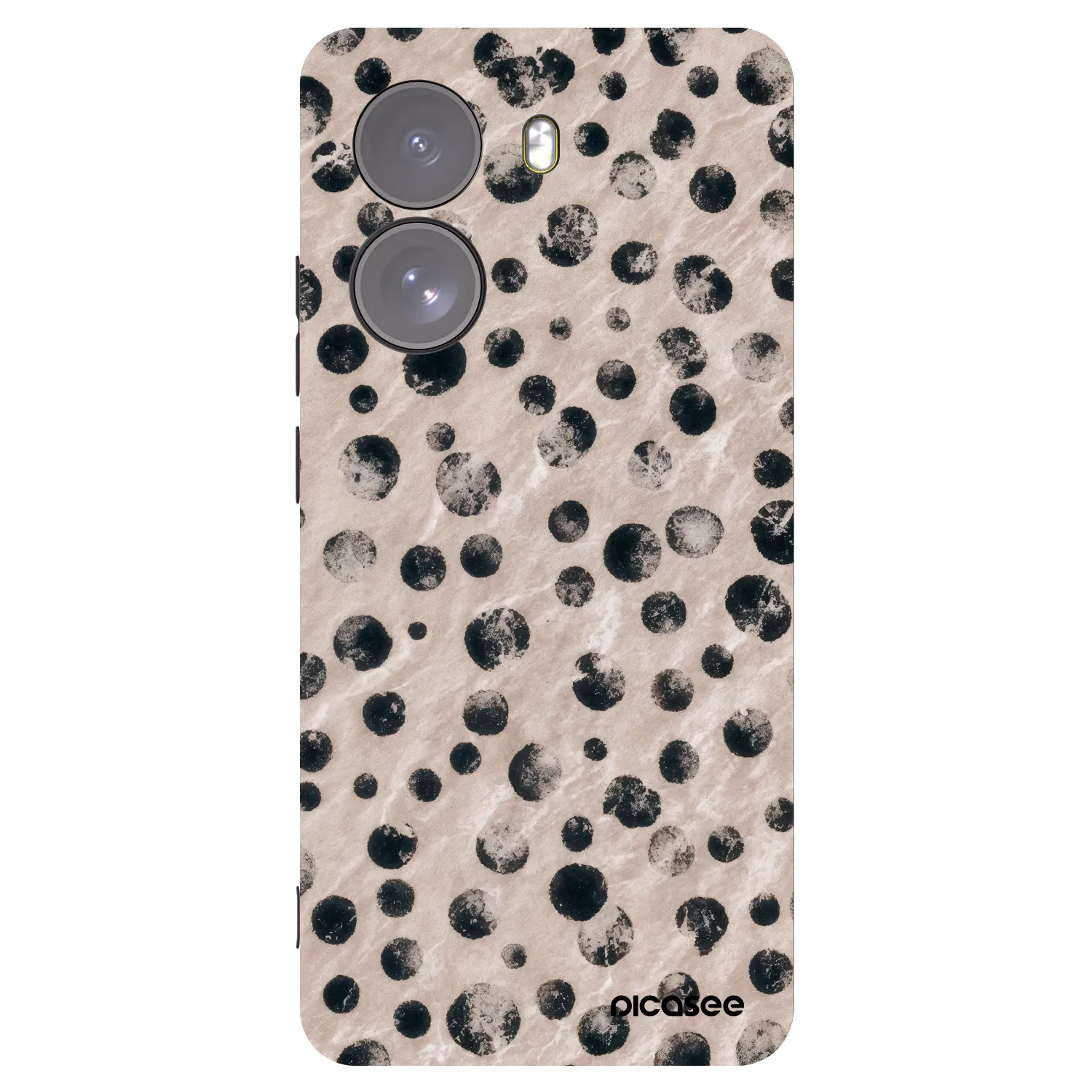 Picasee crna silikonska maskica za Xiaomi Poco X7 - Inked