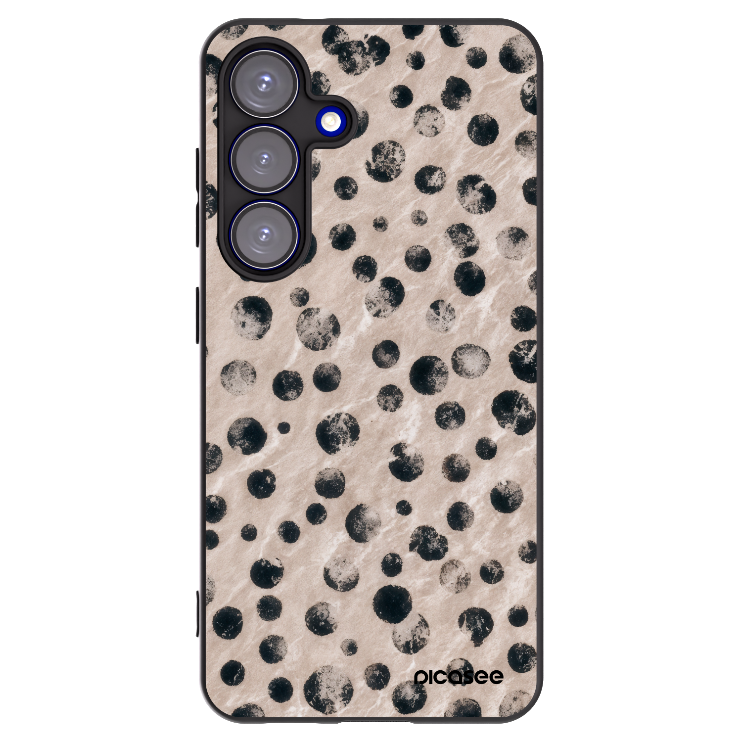 Picasee crna silikonska maskica za Samsung Galaxy S25 5G - Inked