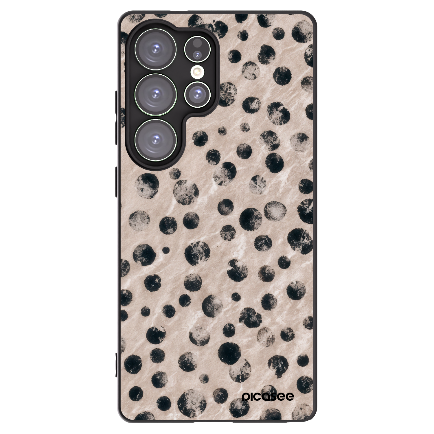 Picasee crna silikonska maskica za Samsung Galaxy S25 Ultra 5G - Inked