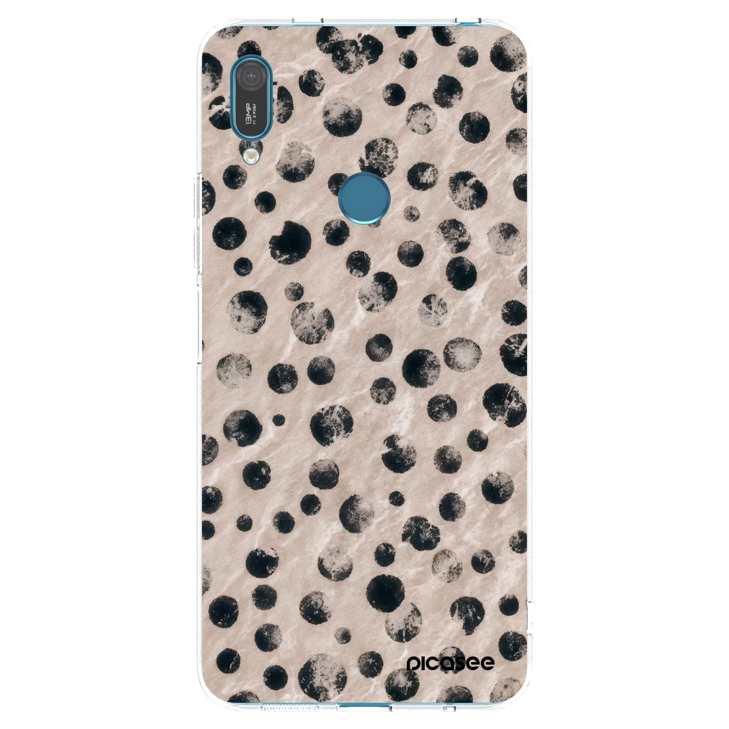 Picasee silikonska prozirna maskica za Huawei Y7 2019 - Inked