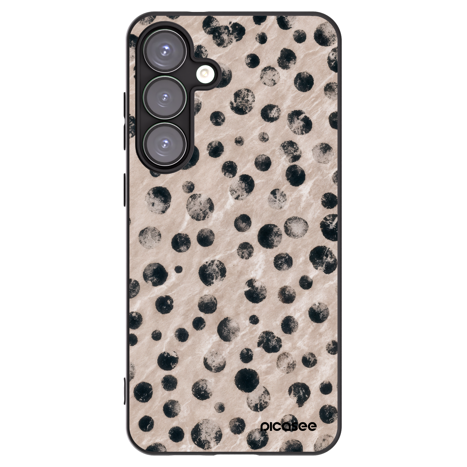 Picasee crna silikonska maskica za Samsung Galaxy S25+ 5G - Inked