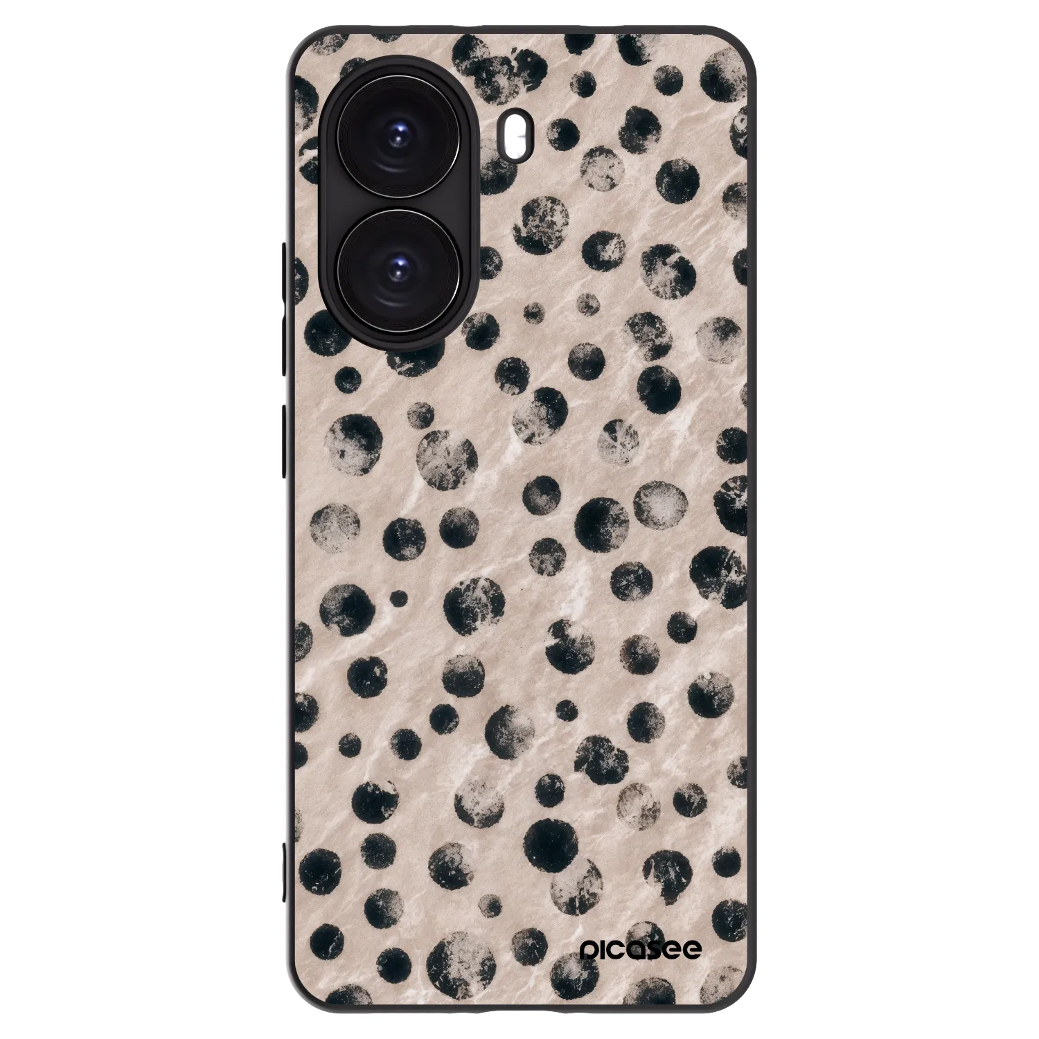 Picasee crna silikonska maskica za Xiaomi Poco X7 Pro 5G - Inked