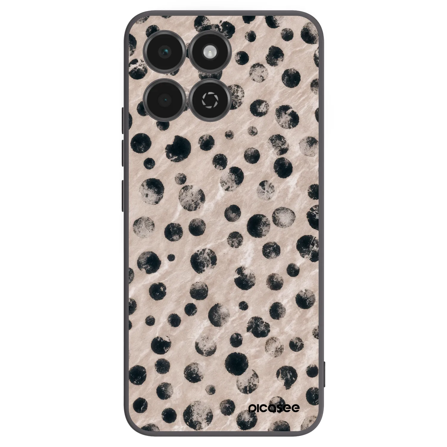 Picasee crna silikonska maskica za Honor 200 Smart 5G - Inked