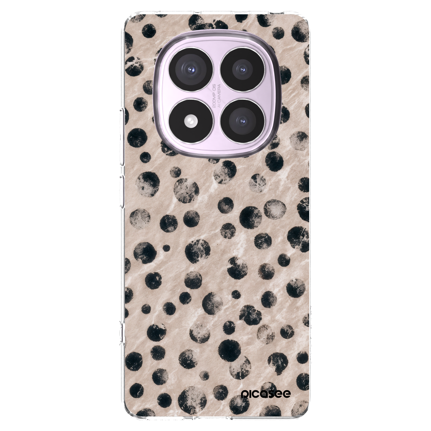 Picasee silikonska prozirna maskica za Xiaomi Redmi Note 14 Pro 4G - Inked