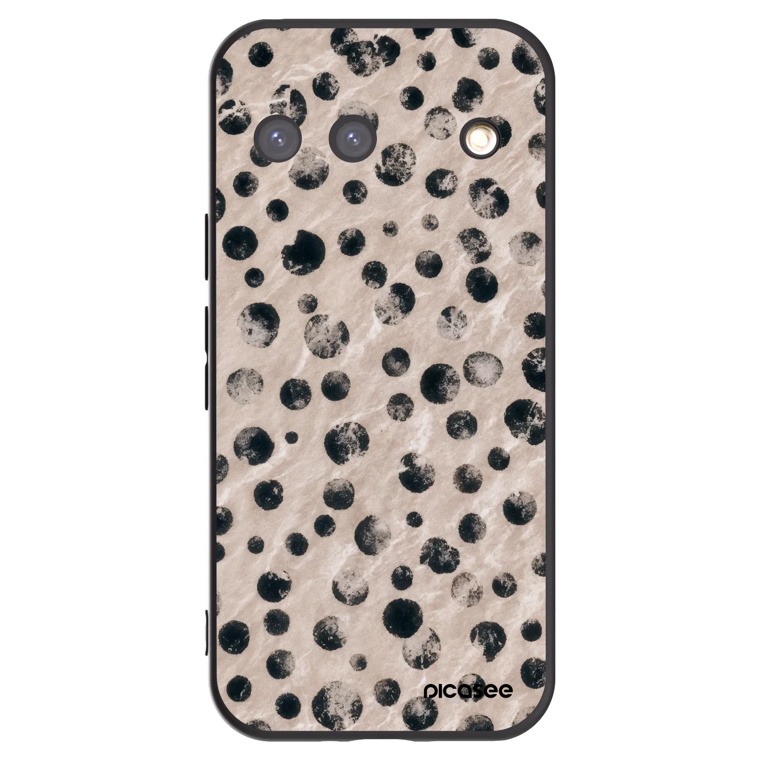 Picasee crna silikonska maskica za Google Pixel 9 - Inked