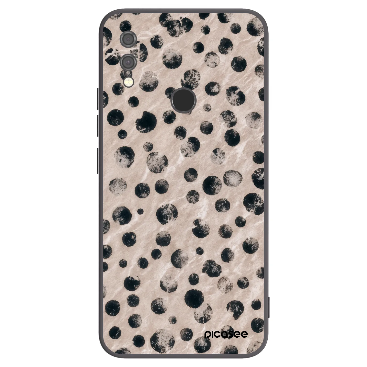 Picasee crna silikonska maskica za Xiaomi Redmi Note 7 - Inked