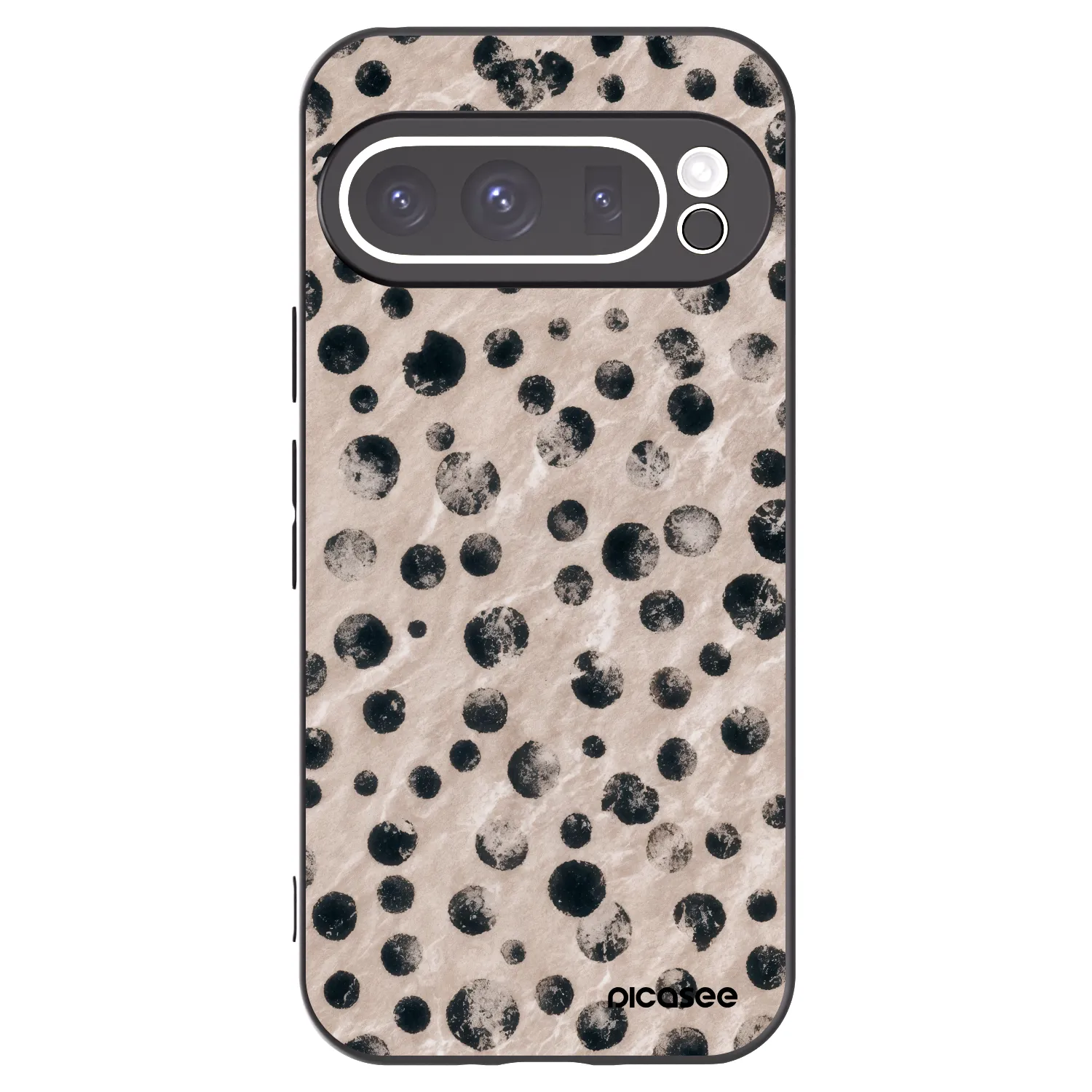 Picasee crna silikonska maskica za Google Pixel 9 Pro - Inked