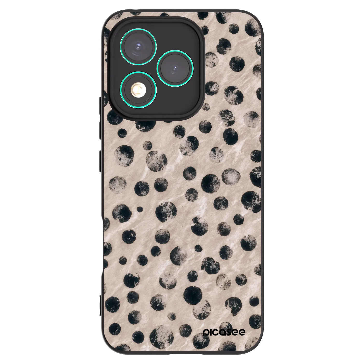Picasee crna silikonska maskica za Honor 400 Lite 5G - Inked