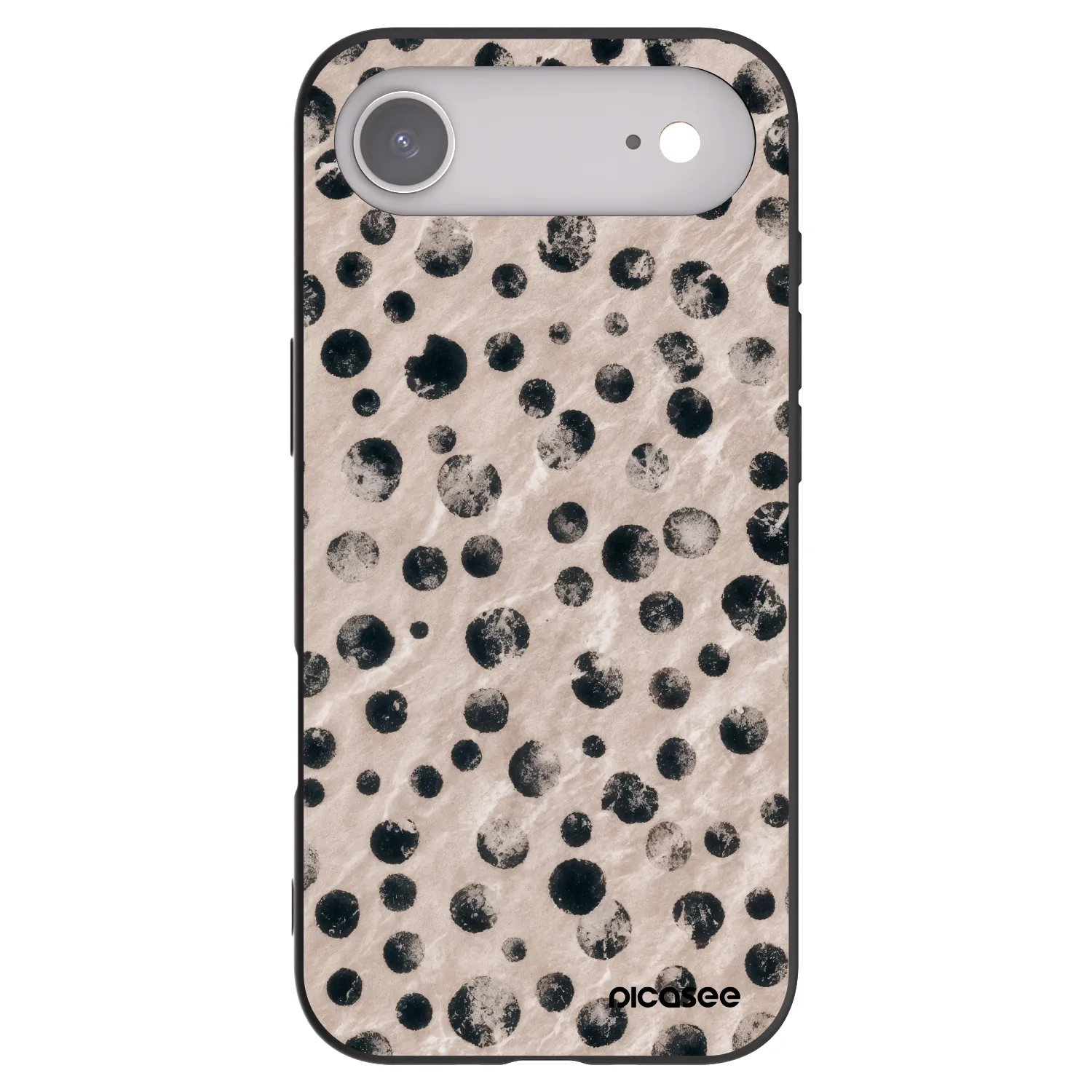 Picasee crna silikonska maskica za Apple iPhone Air - Inked