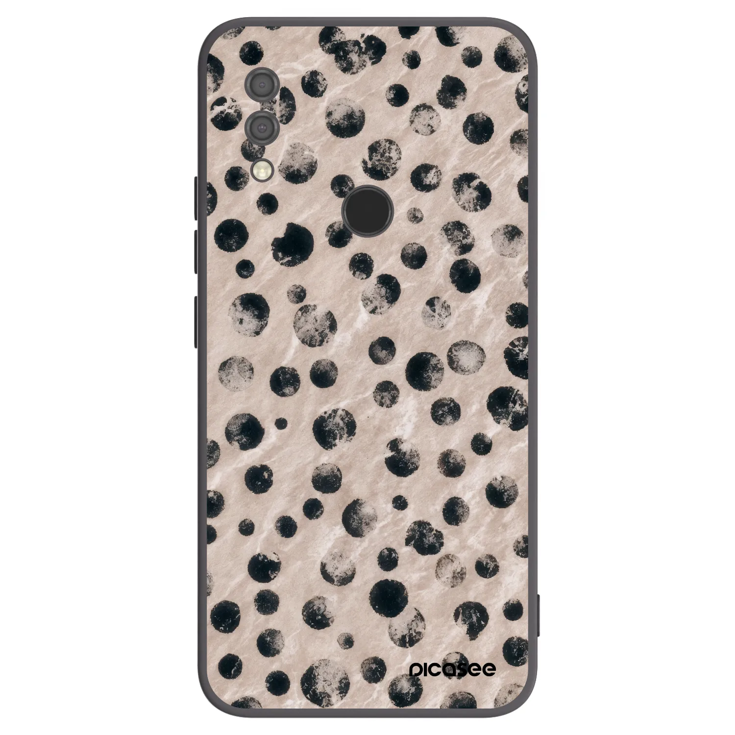 Picasee crna silikonska maskica za Xiaomi Redmi 7 - Inked