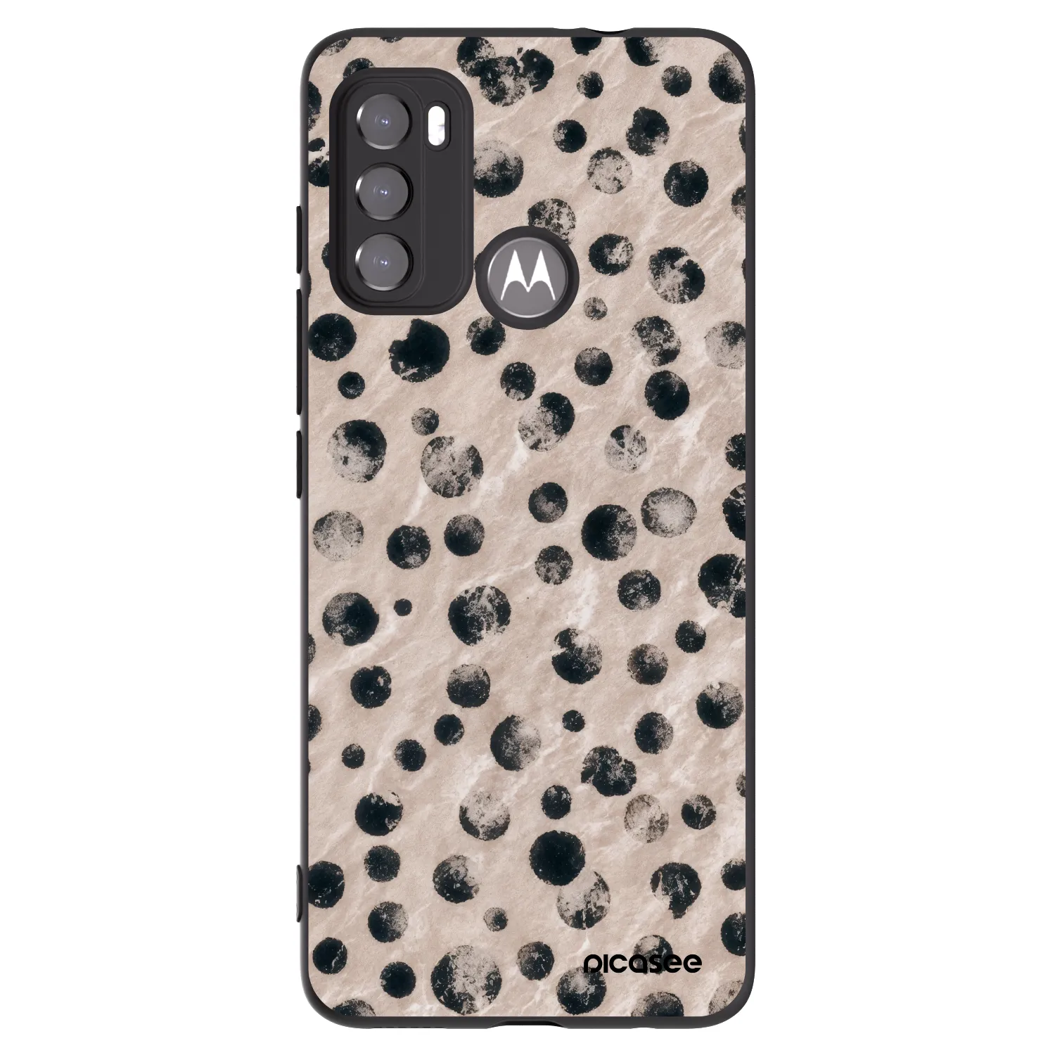 Picasee crna silikonska maskica za Motorola Edge 60 5G - Inked