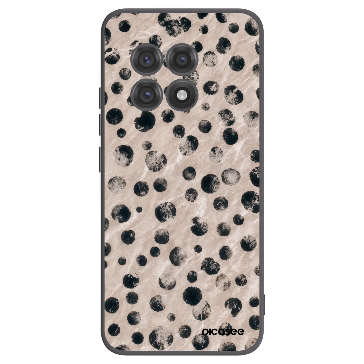 Picasee crna silikonska maskica za OnePlus 13R 5G - Inked
