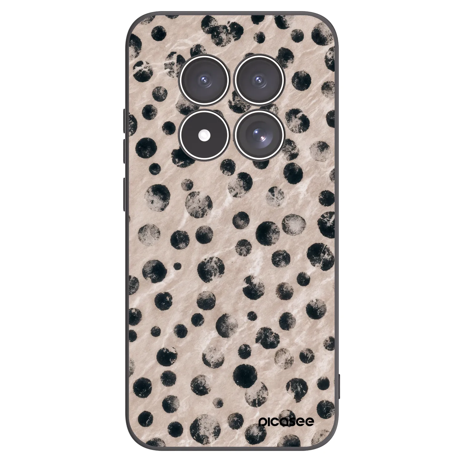Picasee crna silikonska maskica za Xiaomi Redmi Note 15 Pro 4G - Inked