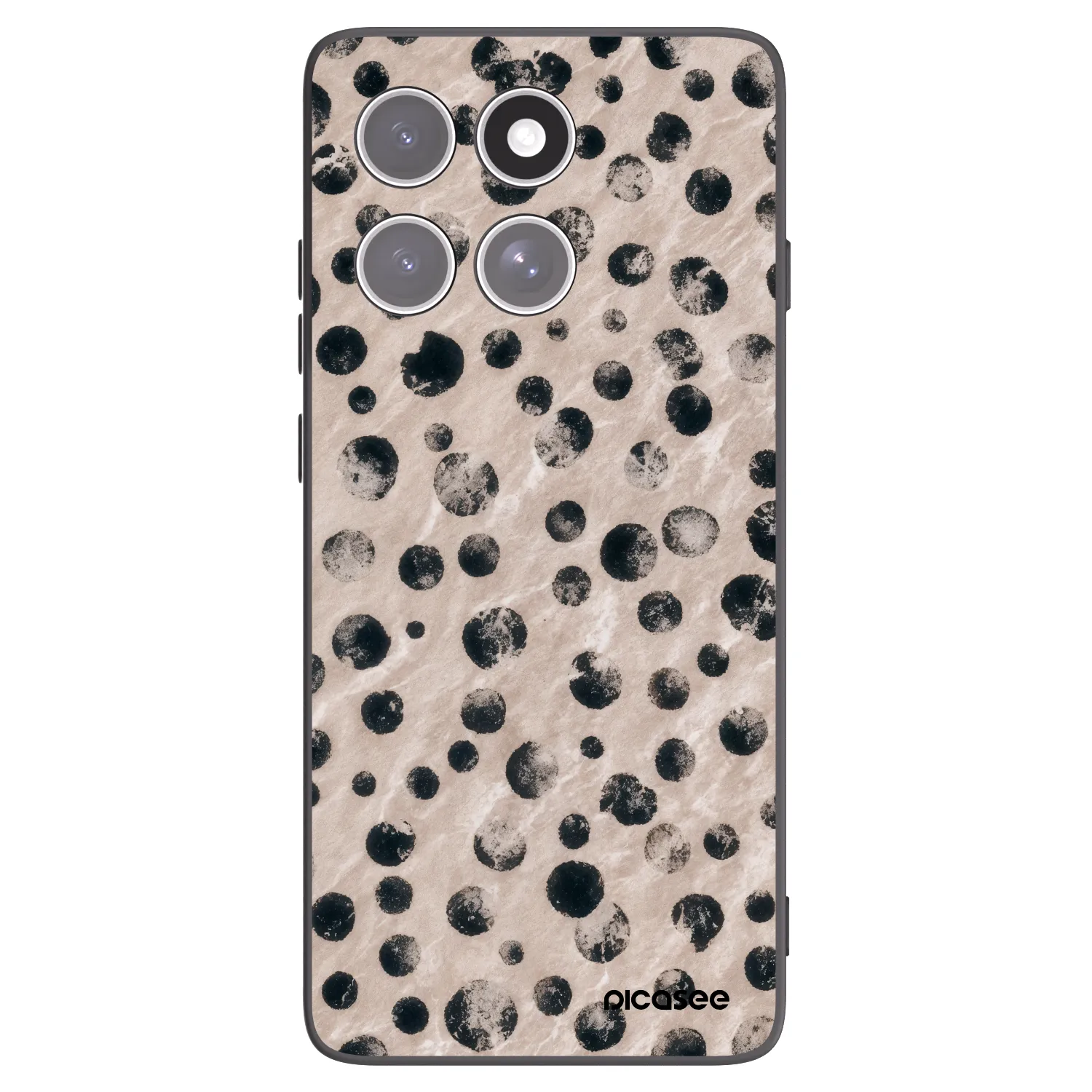 Picasee crna silikonska maskica za Motorola Edge 60 Fusion - Inked