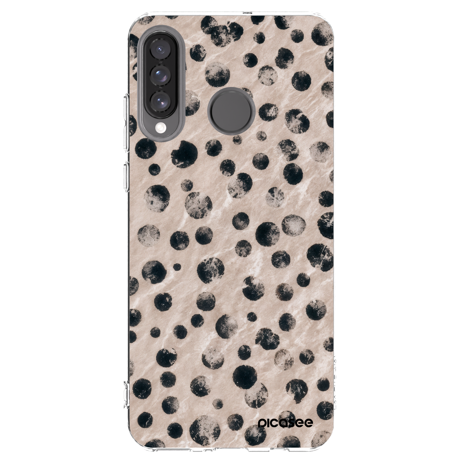 Picasee silikonska prozirna maskica za Huawei P30 Lite - Inked