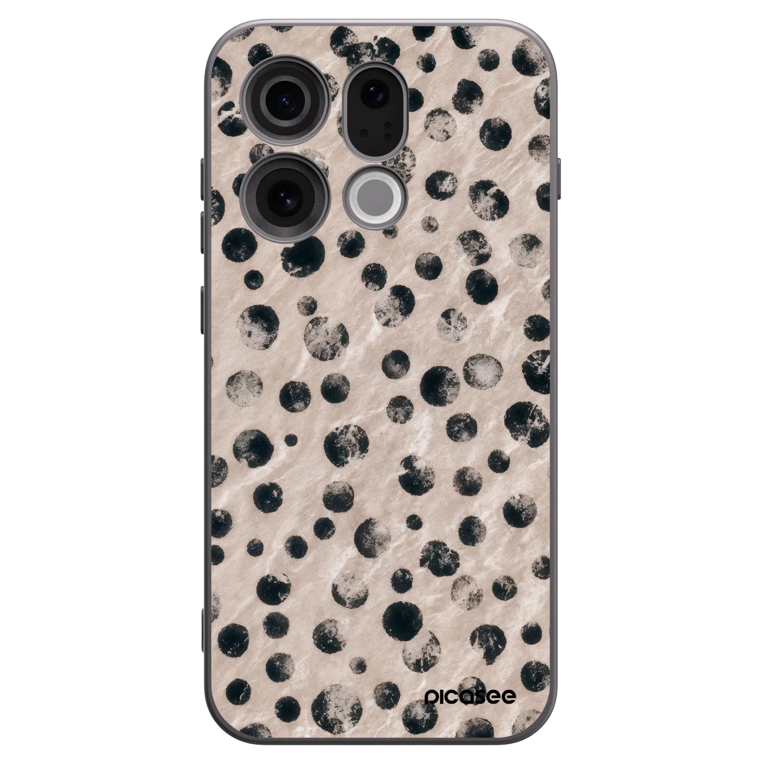 Picasee crna silikonska maskica za OPPO Find X9 - Inked